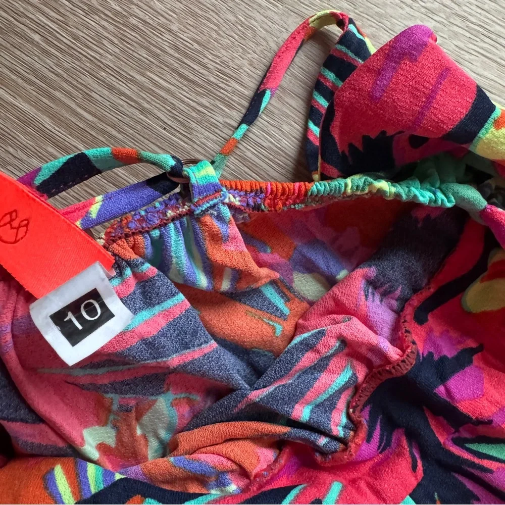 Maaji girls true love conquerer dress tropical floral 10 - Picture 6 of 8